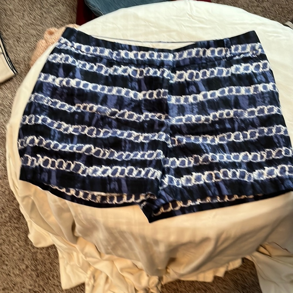 J Crew size 8 printed shorts
